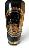 Vintage Spyropoulos Greece 24K Gold Vase Greek Mythology designs