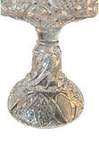 Antique 1896 Tarentum "Harvard Yard" Ruffled Compote Hollow Twist Stem EAPG