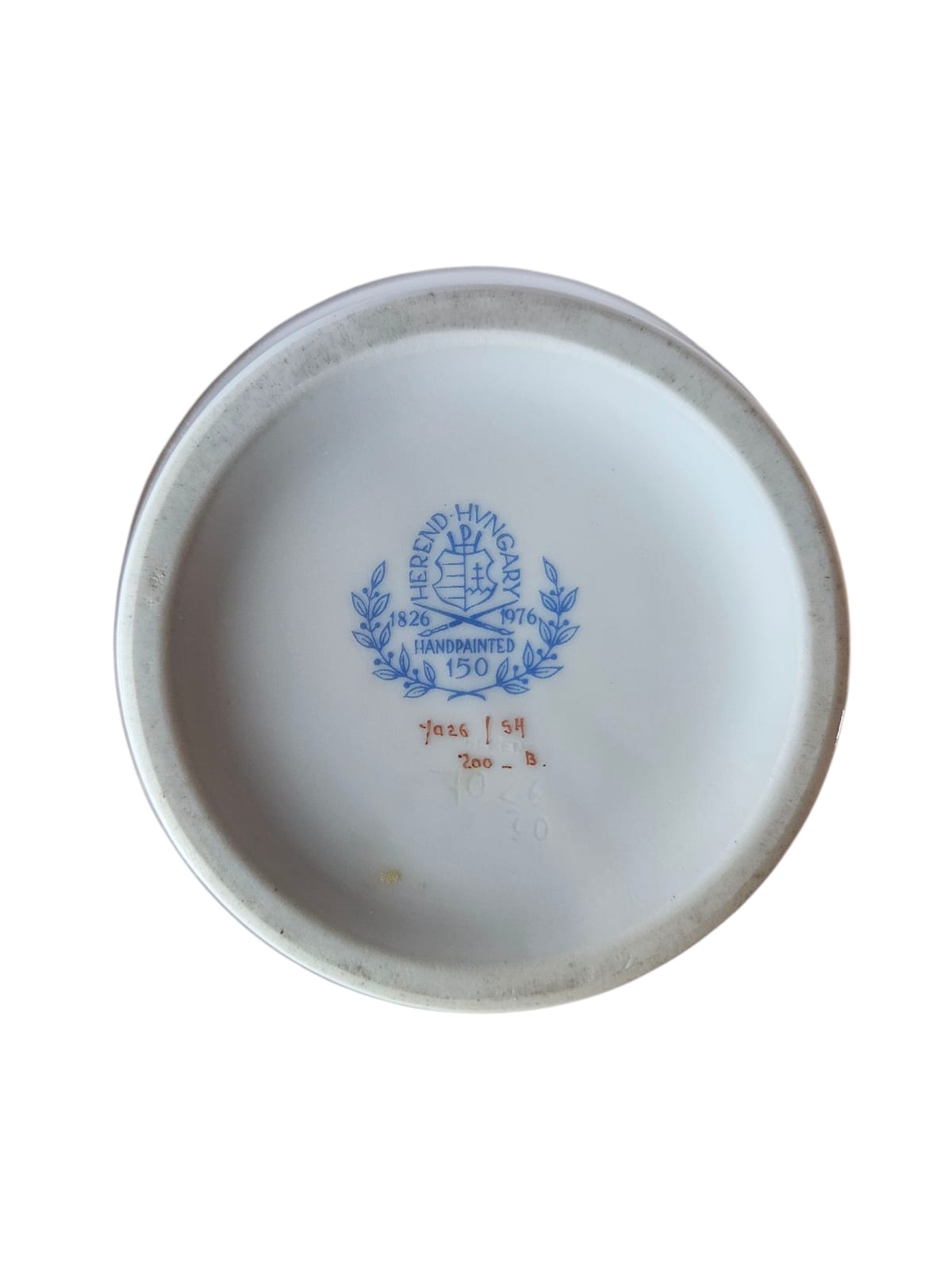 Herend Hand painted Porcelain "Shanghai"pattern vase