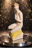 HOLLOHAZA Porcelain "Spring Wind" Figurine Art Deco Nude woman circa 1930s