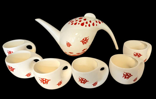 JIA Feng Porcelain Tea Set for 6 people