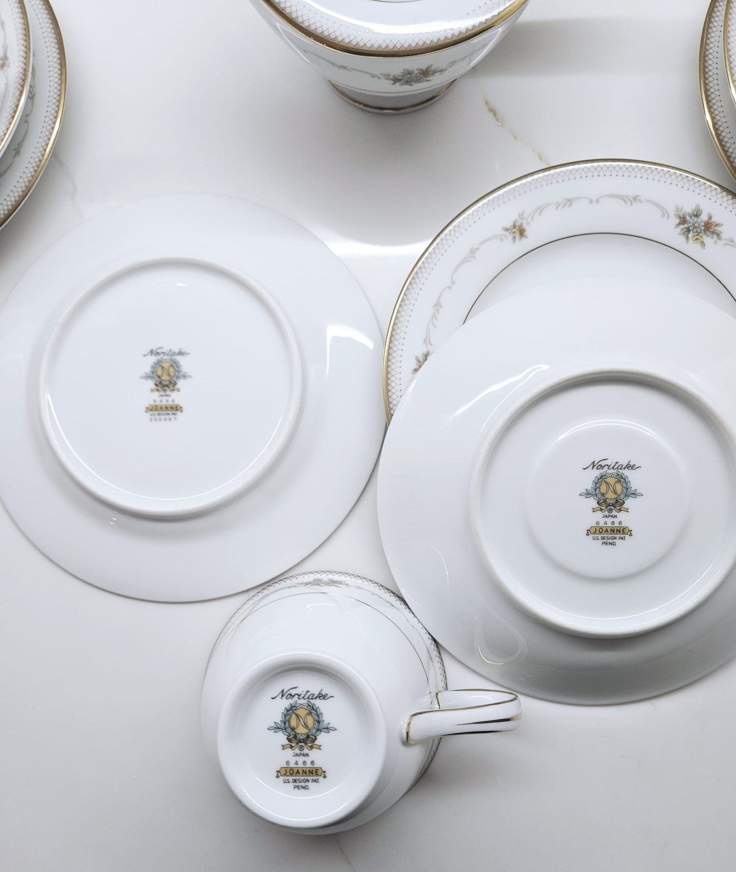 Noritake 6466 Joanne Vintage 28 pc Tea set - Retired in 1973