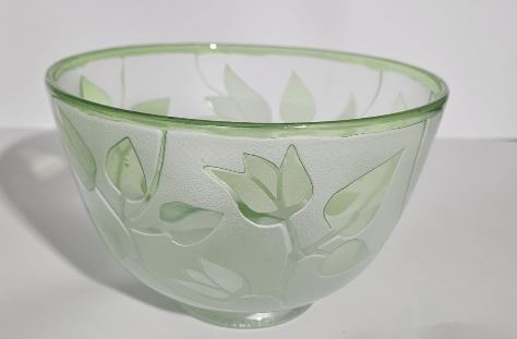 Kosta Boda Hand-painted bowl by Ulrica Hydmann Vallien