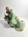 Vintage Mudman Porcelain Figure Chinese Poet Li Bai (李白)