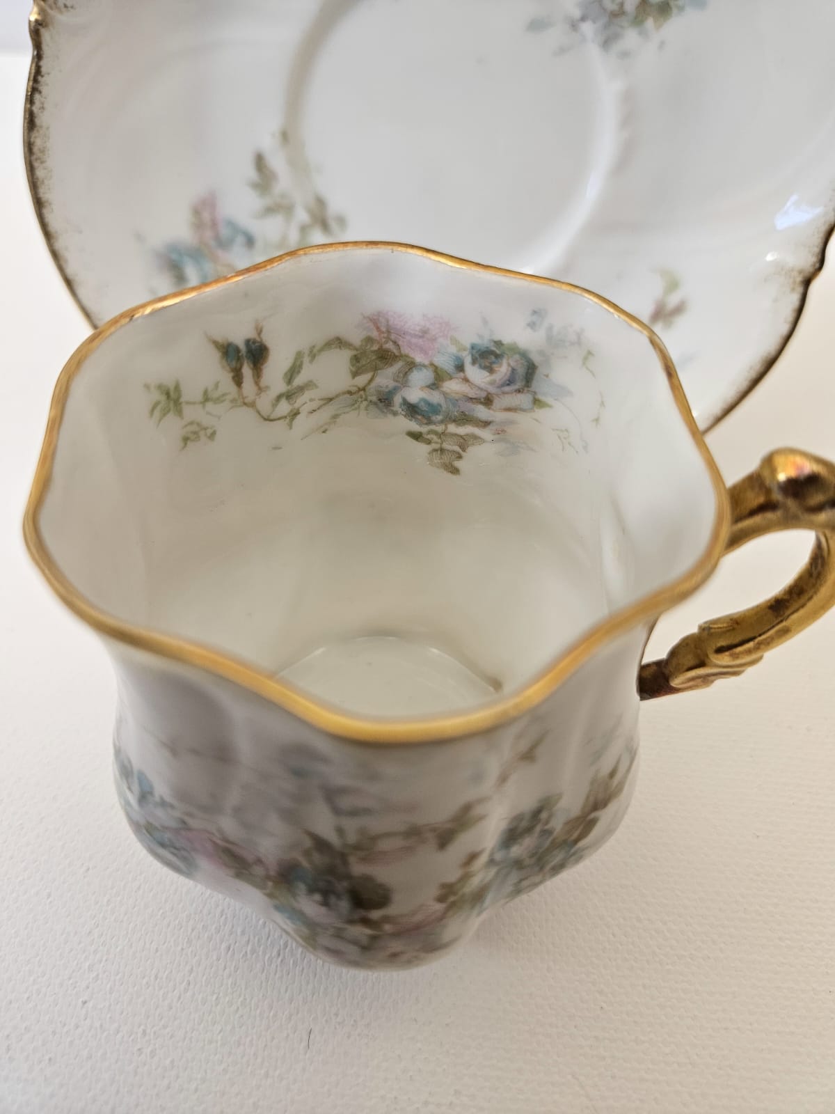 Antique Haviland A.LANTERNIER Limoges 16 pieces Coffee Set c1870