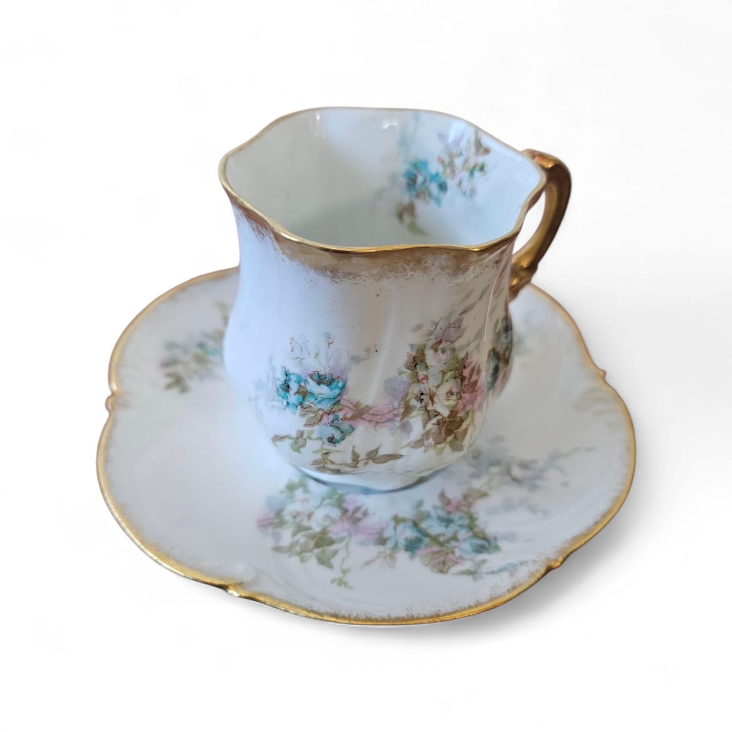 Antique Haviland A.LANTERNIER Limoges 16 pieces Coffee Set c1870