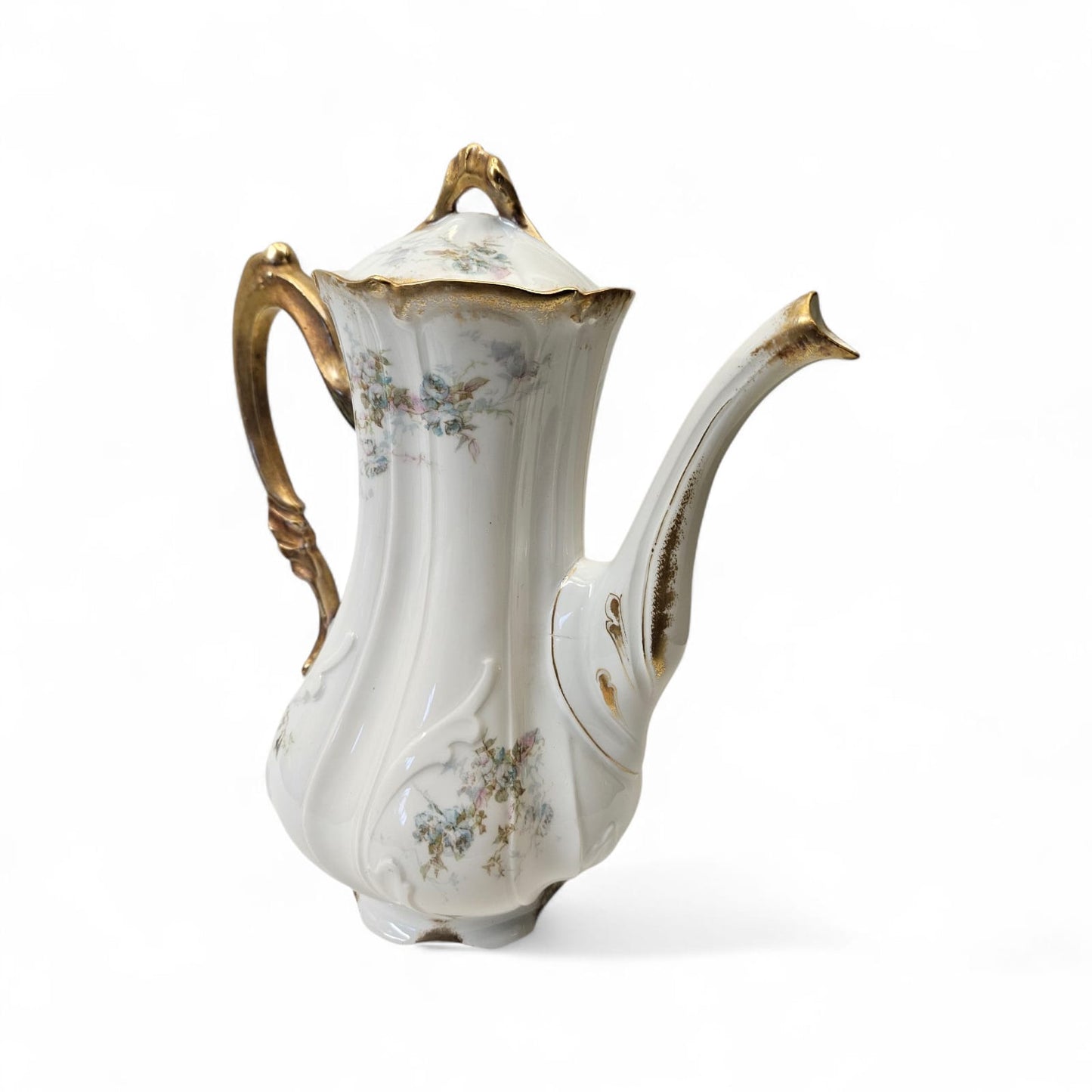 Antique Haviland A.LANTERNIER Limoges 16 pieces Coffee Set c1870