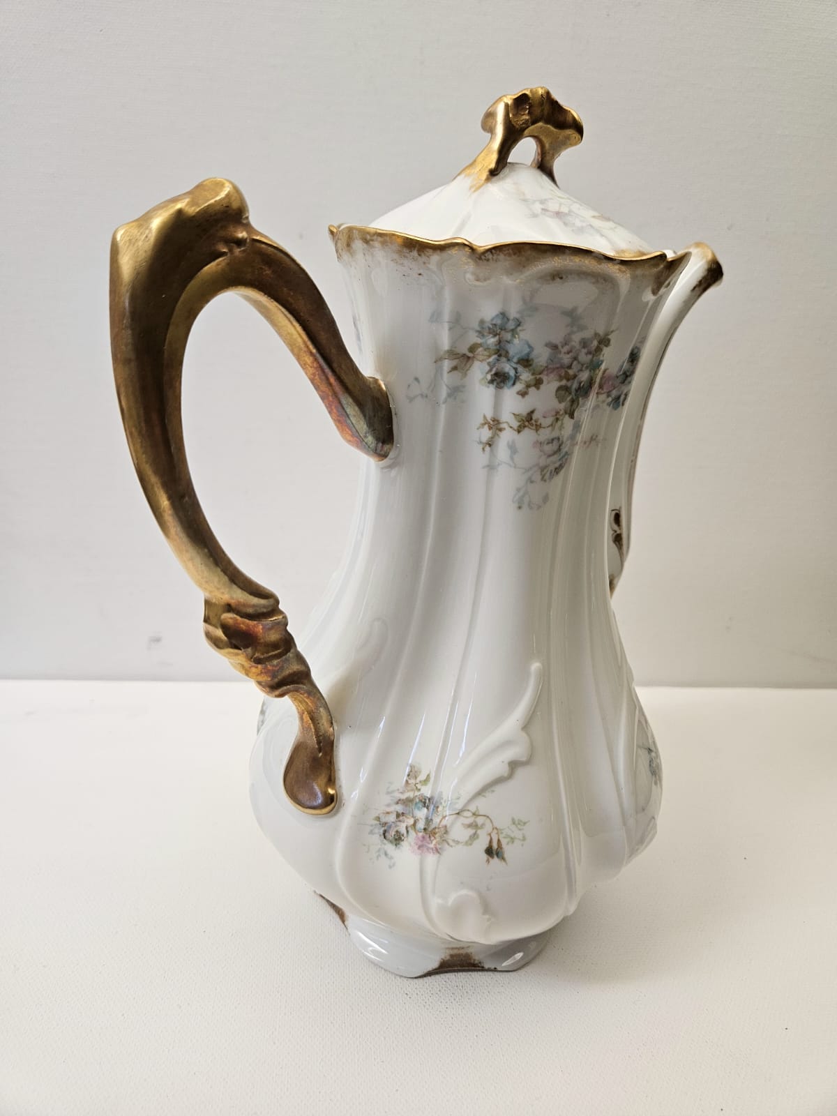 Antique Haviland A.LANTERNIER Limoges 16 pieces Coffee Set c1870