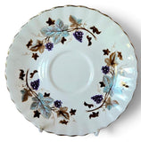 Royal Albert Bone China LORRAINE Grape Leaf 14 pcs Tea set