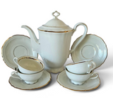 Vintage Marie Luise Seltmann Weiden porcelain 8 pieces Coffee Set 1940s