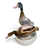 Zsolnay Hungary porcelain Mallards 1920-1930