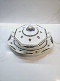 Antique J&G Meakin Gainsboro Tureen and serving dish Pattern 381613 -Made in 1912