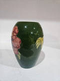 Vase vert Hibiscus Walter Moorcroft Forme 102/5