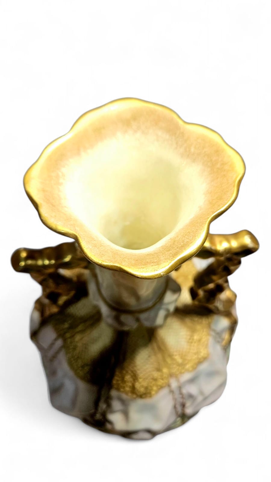 Antique 19th Century Old Hall 1790 Christopher Dresser Pottery Vase