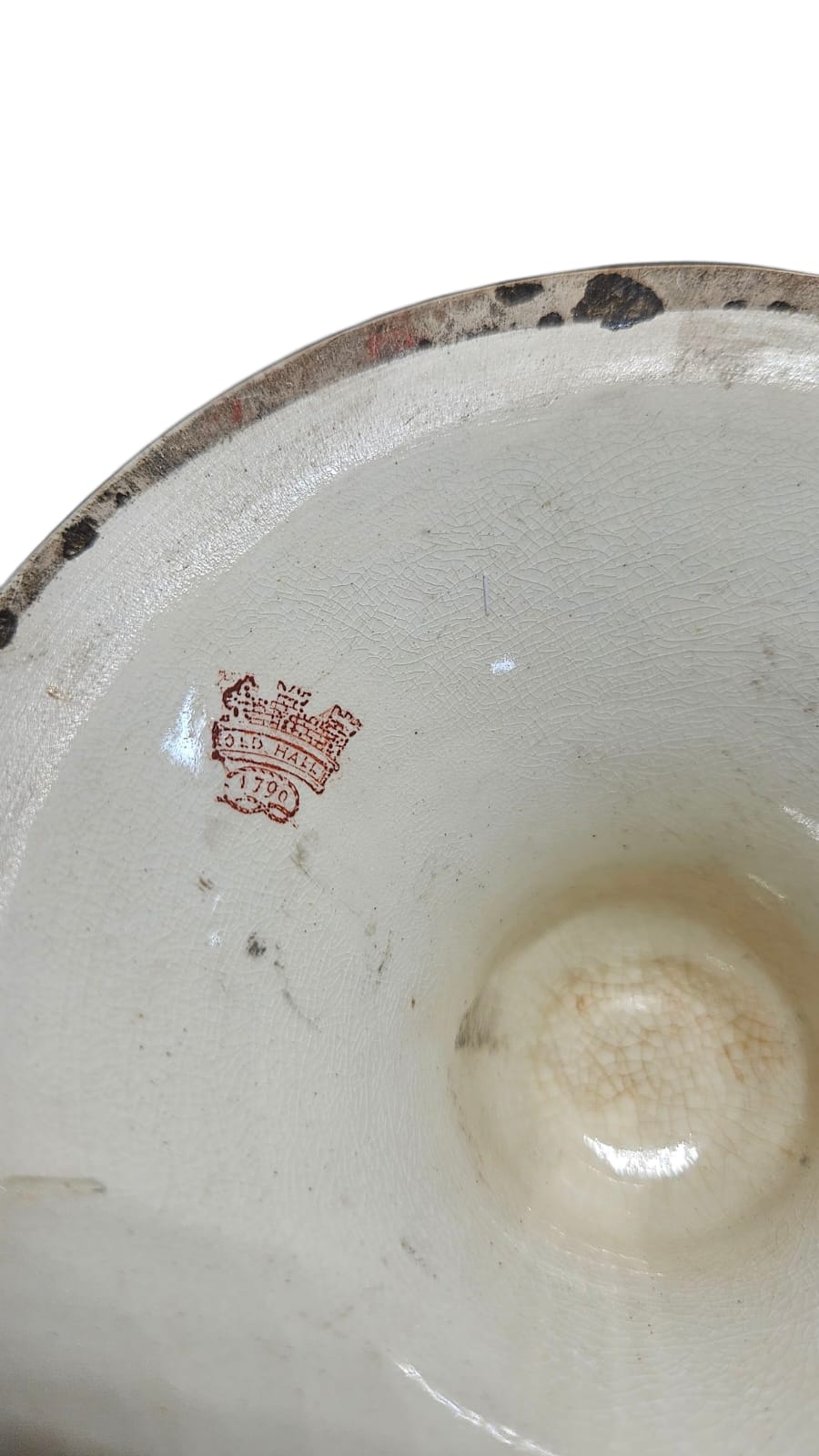 Antique 19th Century Old Hall 1790 Christopher Dresser Pottery Vase