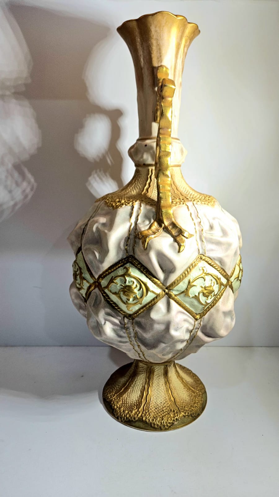 Antique 19th Century Old Hall 1790 Christopher Dresser Pottery Vase