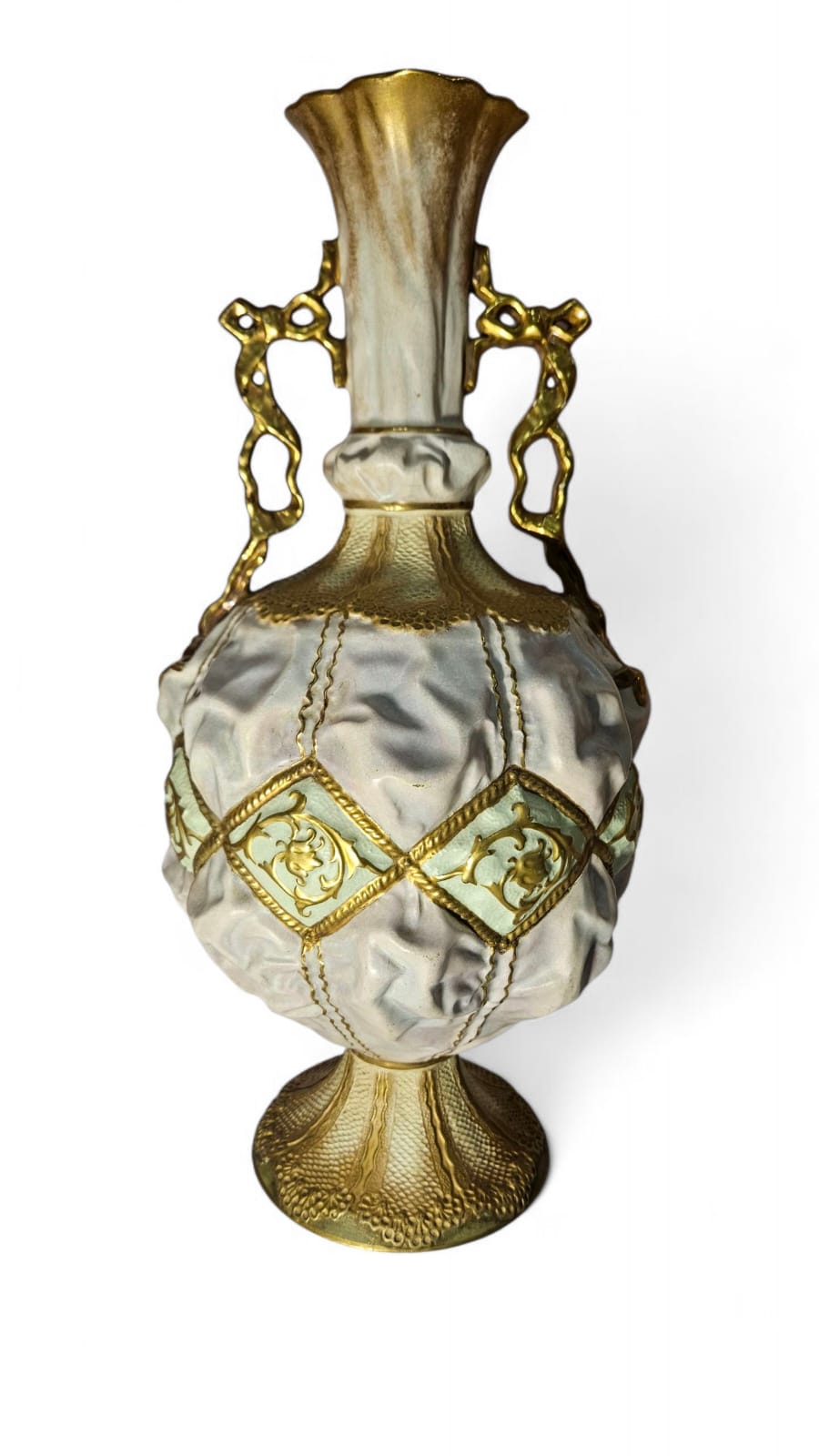 Antique 19th Century Old Hall 1790 Christopher Dresser Pottery Vase