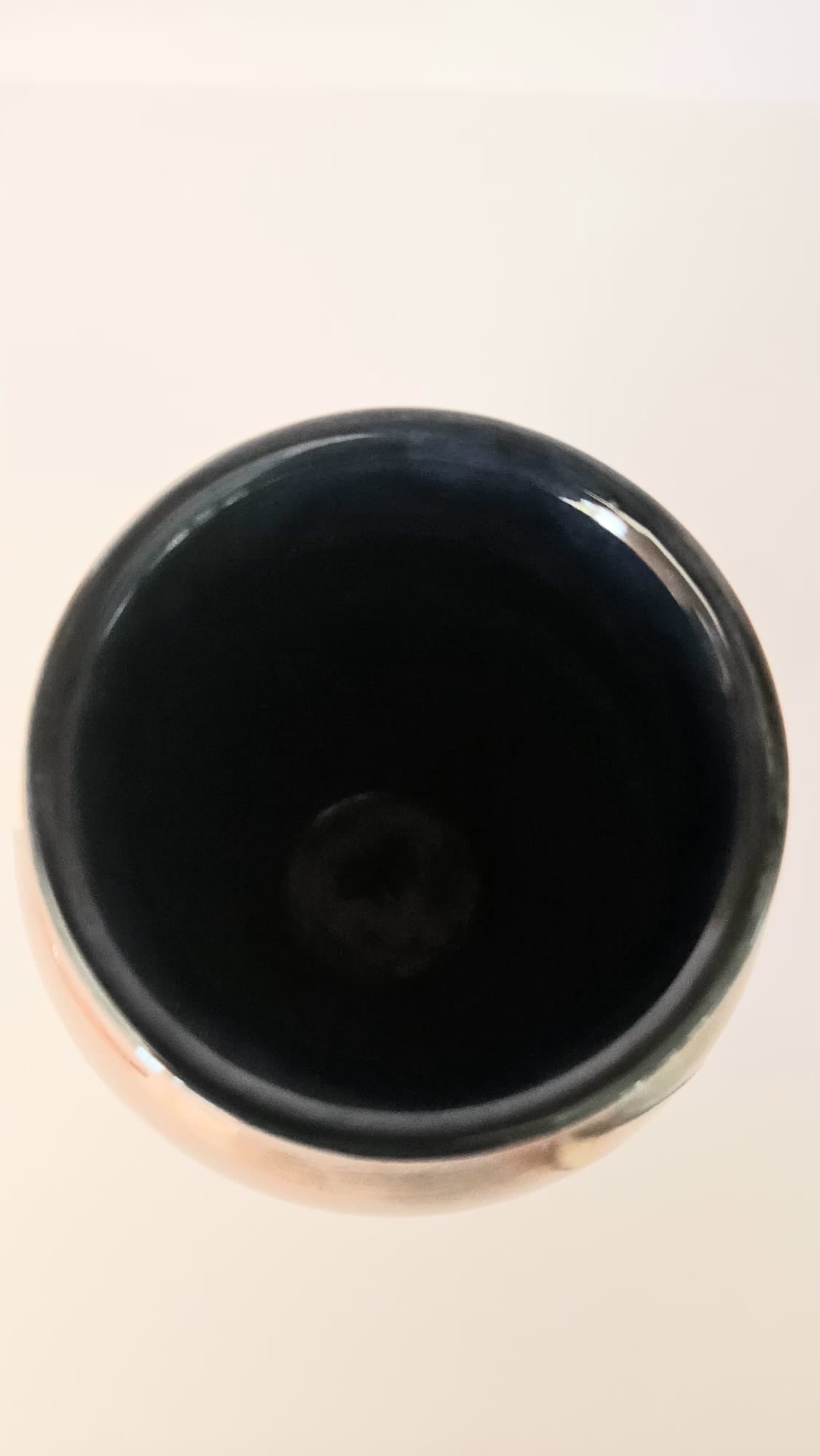 Walter Moorcroft Flambe Orchid tapering shape vase