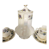 Vintage PARAGON "Cherwell" (15 Pc) Porcelain Coffee/Tea Set c1950