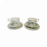 2 x Rare Vintage Paragon Hortensia Trios Double Warrant circa 1930s