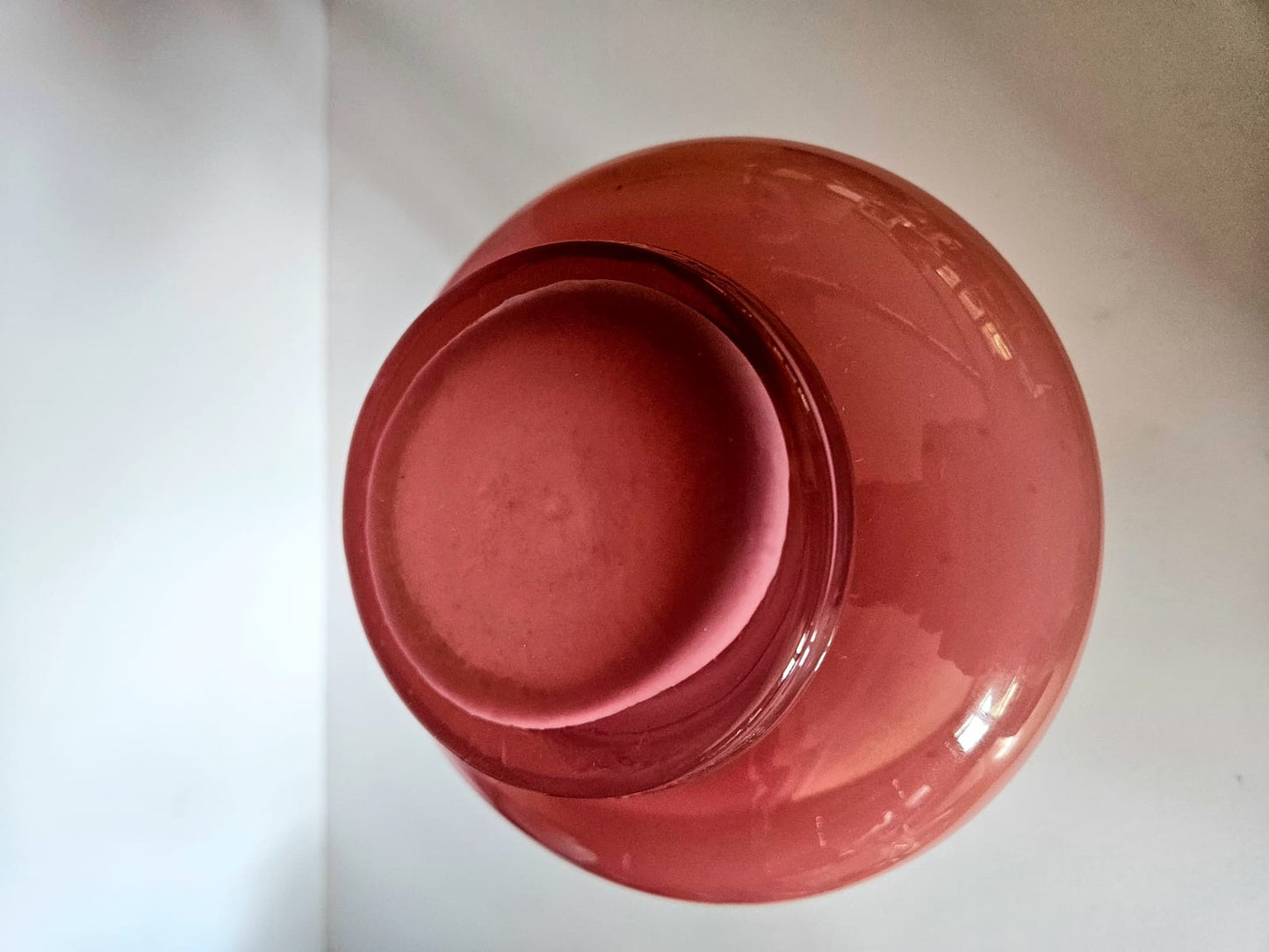 MCM Carlo Moretti, Empoli Cased Italian Pink Glass Ewer