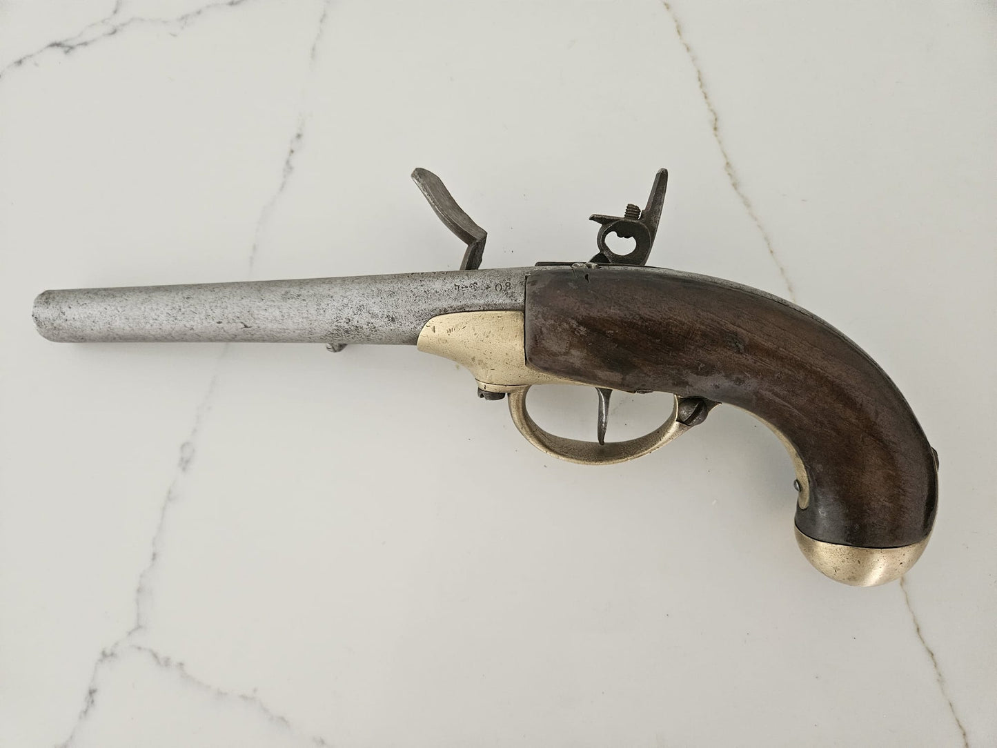 French M-1777 Flintlock Cavalry Pistol