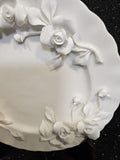 Robert Gordon White "Rambling Rose" Cup, saucer and side plate