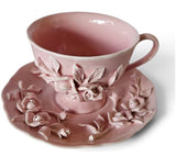 Pink Robert Gordon "Rambling Rose" Teacup & Saucer Duo