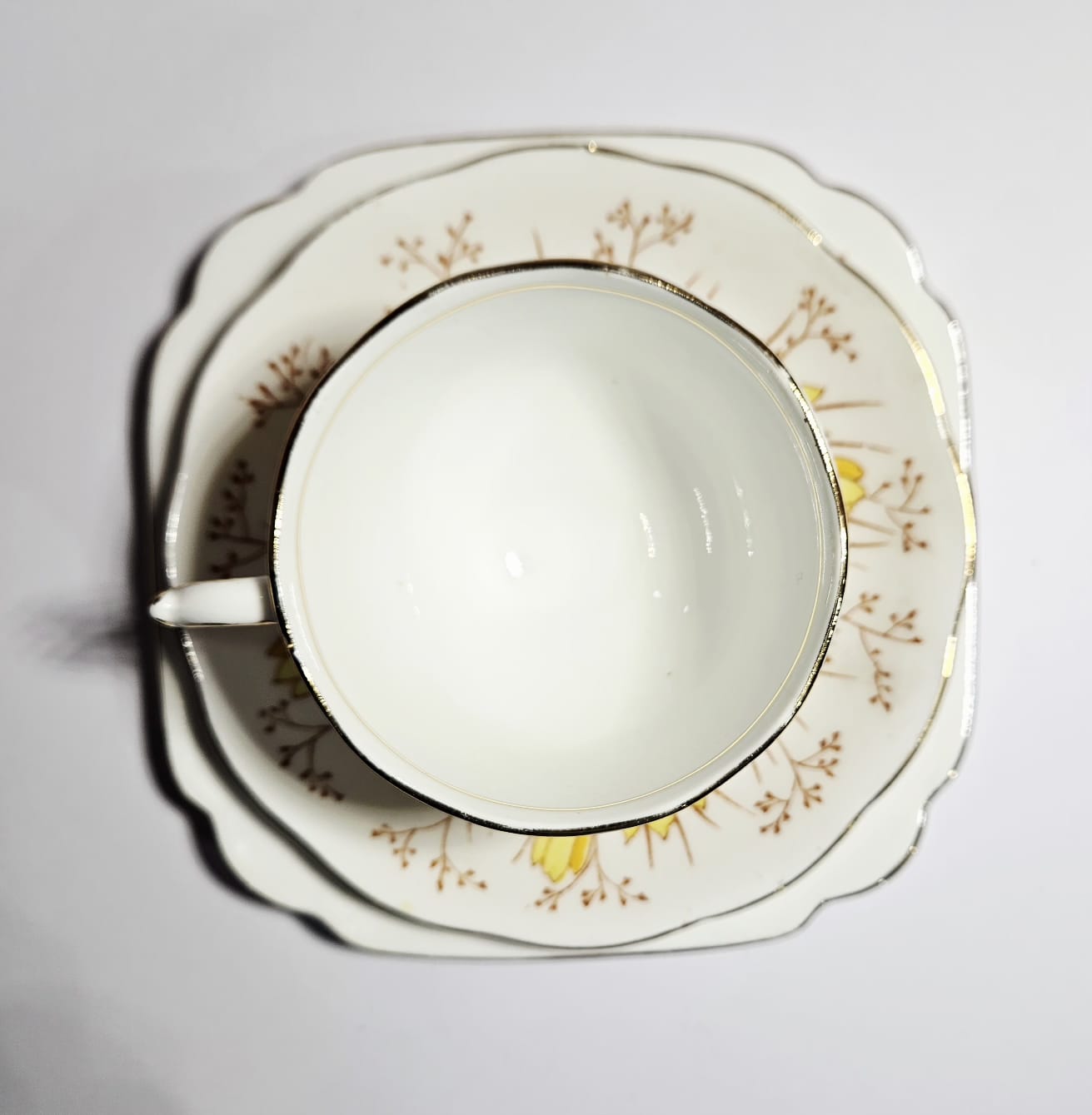 Vintage Roslyn China Alba 19 pieces Tea Set , Pattern No 7866