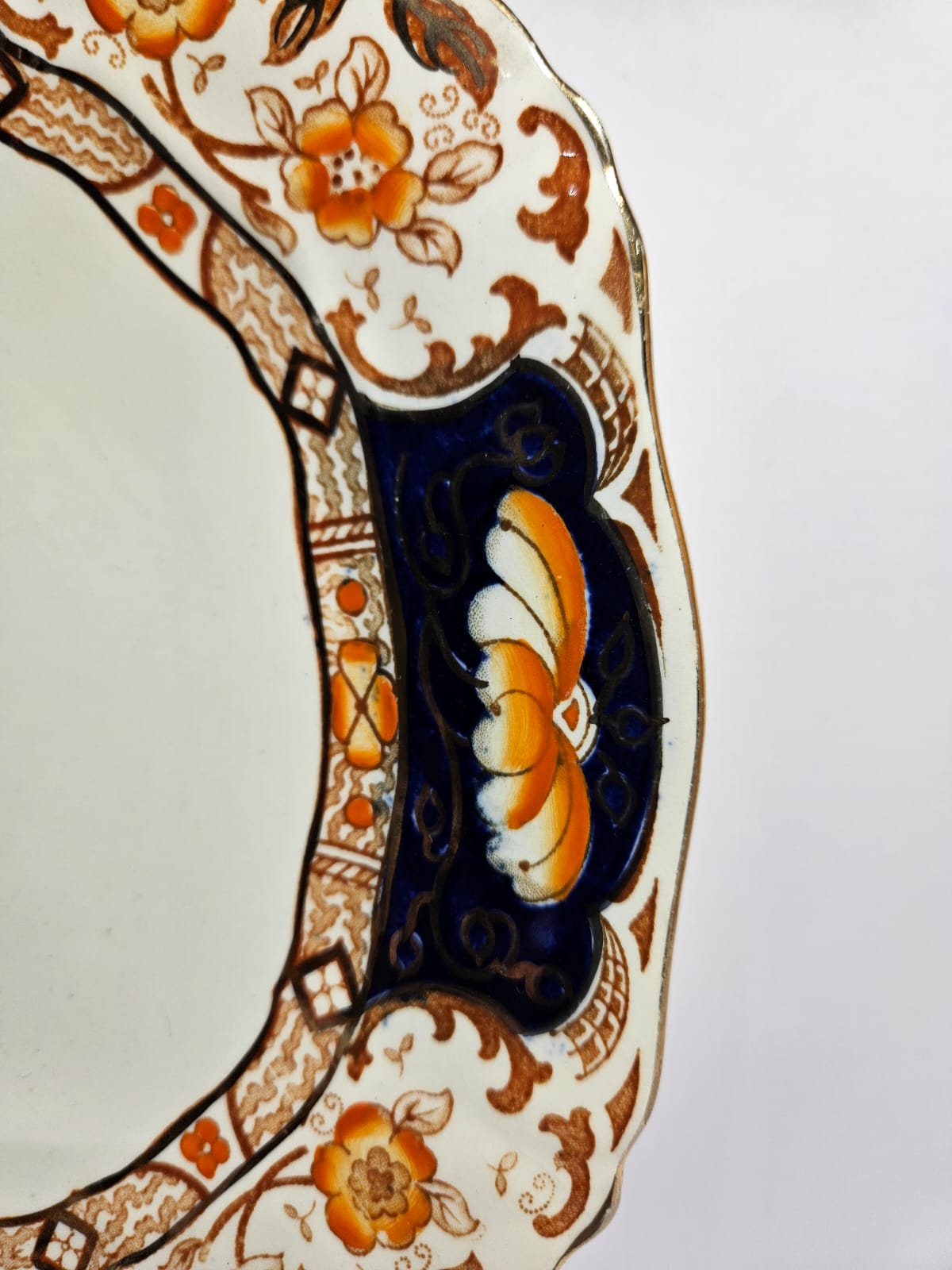 Vintage Royal Cameron Alfred Meakin 16 pcs Tea Set 18K Gold Gild