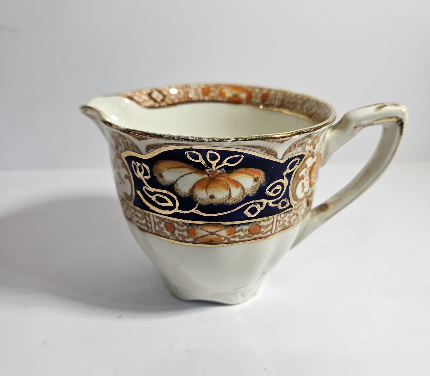 Vintage Royal Cameron Alfred Meakin 16 pcs Tea Set 18K Gold Gild