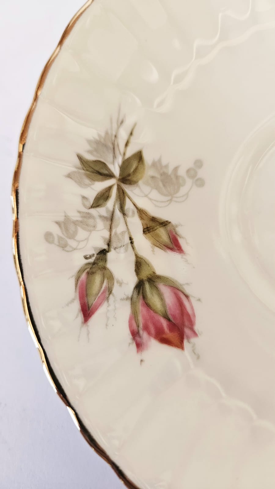 Service à thé trio Royal Stafford Pink Rose n° 669