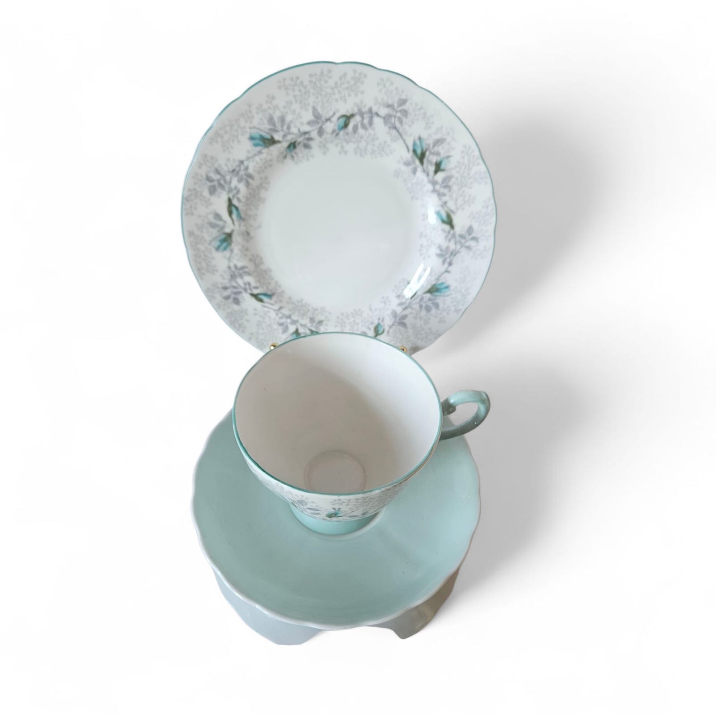 Royal Tuscan 'Fashion Rose' 18 piecesTea set. C1960's