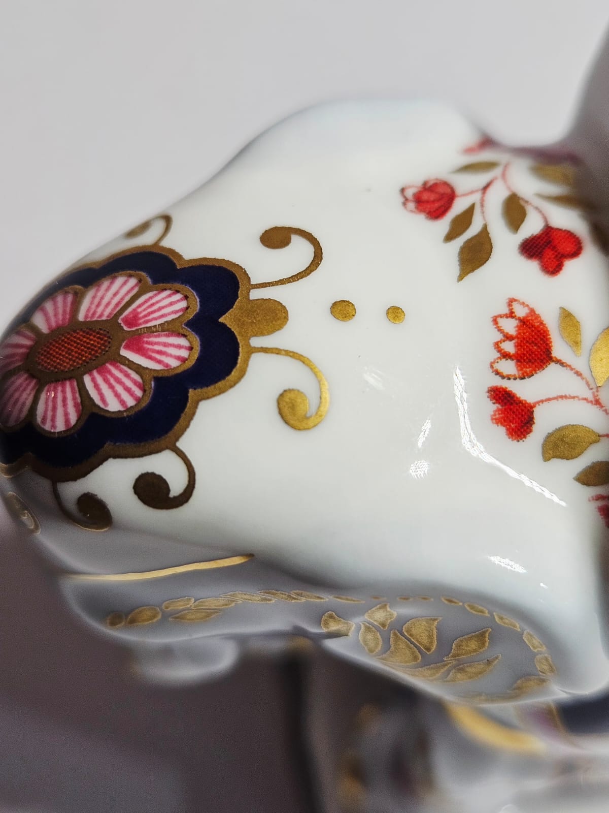 Royal Worcester Candle Snuffer Nelson Elephant Connoisseur Collection 1999