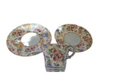 Rare Vintage Aynsley "Summer" Chintz Trio c.1940