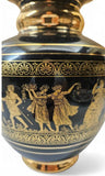 Vintage Spyropoulos Greece 24K Gold Vase Greek Mythology designs