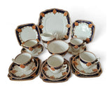 Antique Shore & Coggins Superior English Bell China "Kensington" 18pcs Tea set
