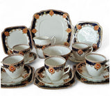 Antique Shore & Coggins Superior English Bell China "Kensington" 18pcs Tea set