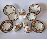 Antique Sutherland (1920s) Fine Bone China IMARI 14 pieces coffee set