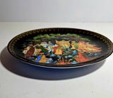 Russian "The 12th Month" Porcelain 1990 Collector Plate Bradex No. 60-V25-1.10