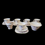 Vintage TUSCAN Bone China 17pc Tea Set c.1930