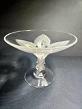 Lalique "Virginia" Peacock Compote by Marc Lalique c.1960