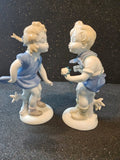 Vintage German Wagner & Apel porcelain figurines
