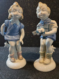 Vintage German Wagner & Apel porcelain figurines