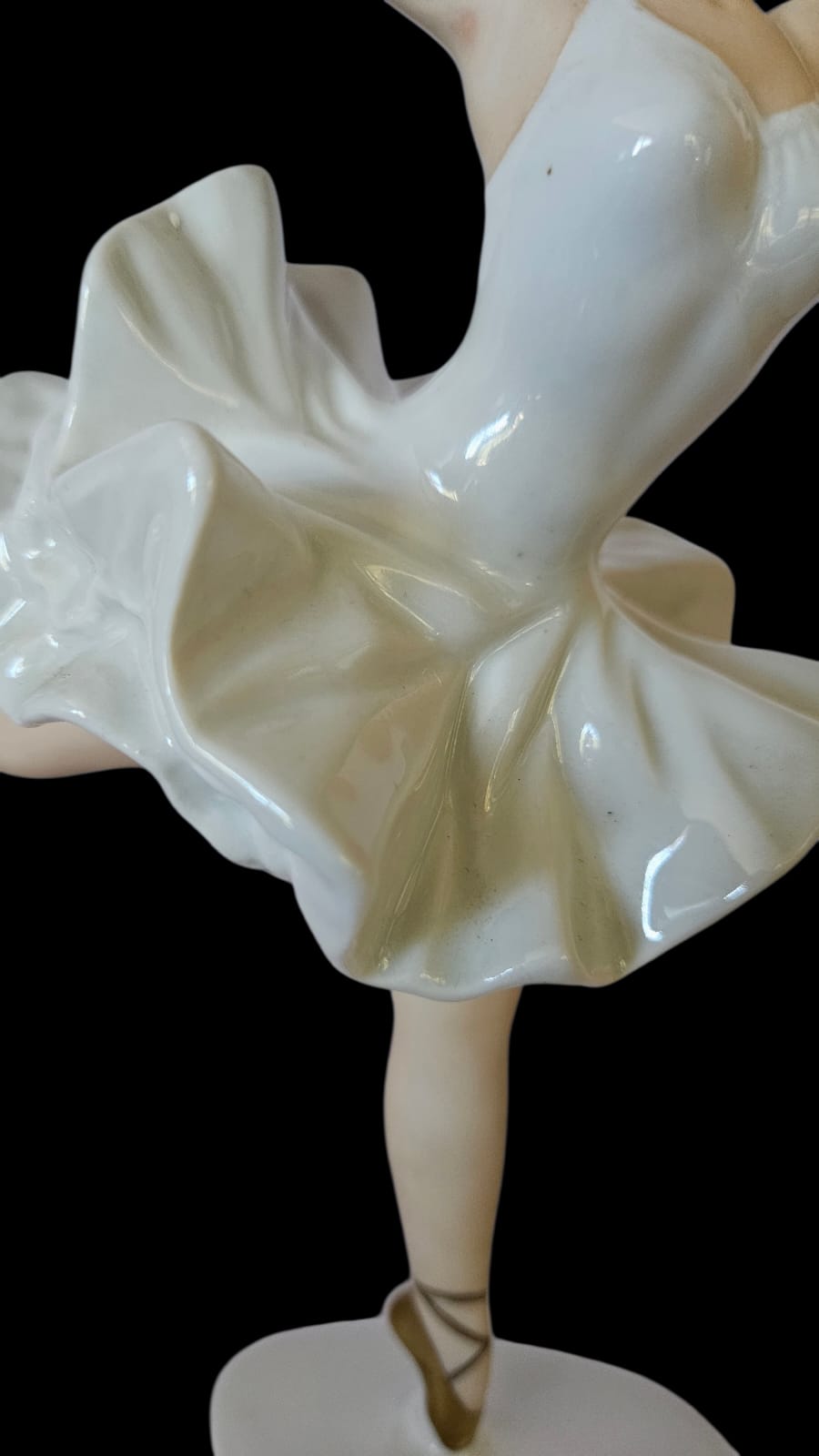 Rare Wallendorf Ballerina Figurine Porcelain GDR East Germany 1764