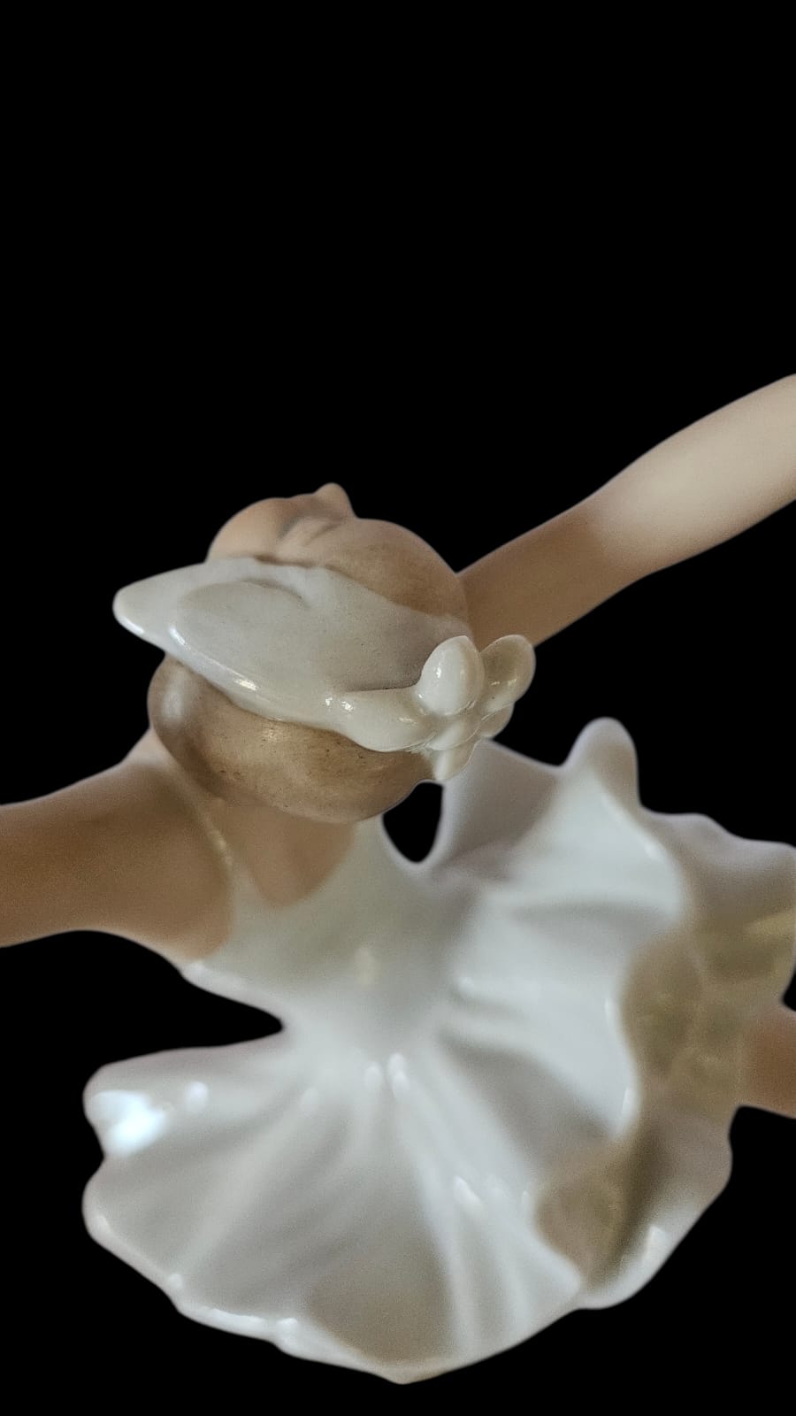 Rare Wallendorf Ballerina Figurine Porcelain GDR East Germany 1764