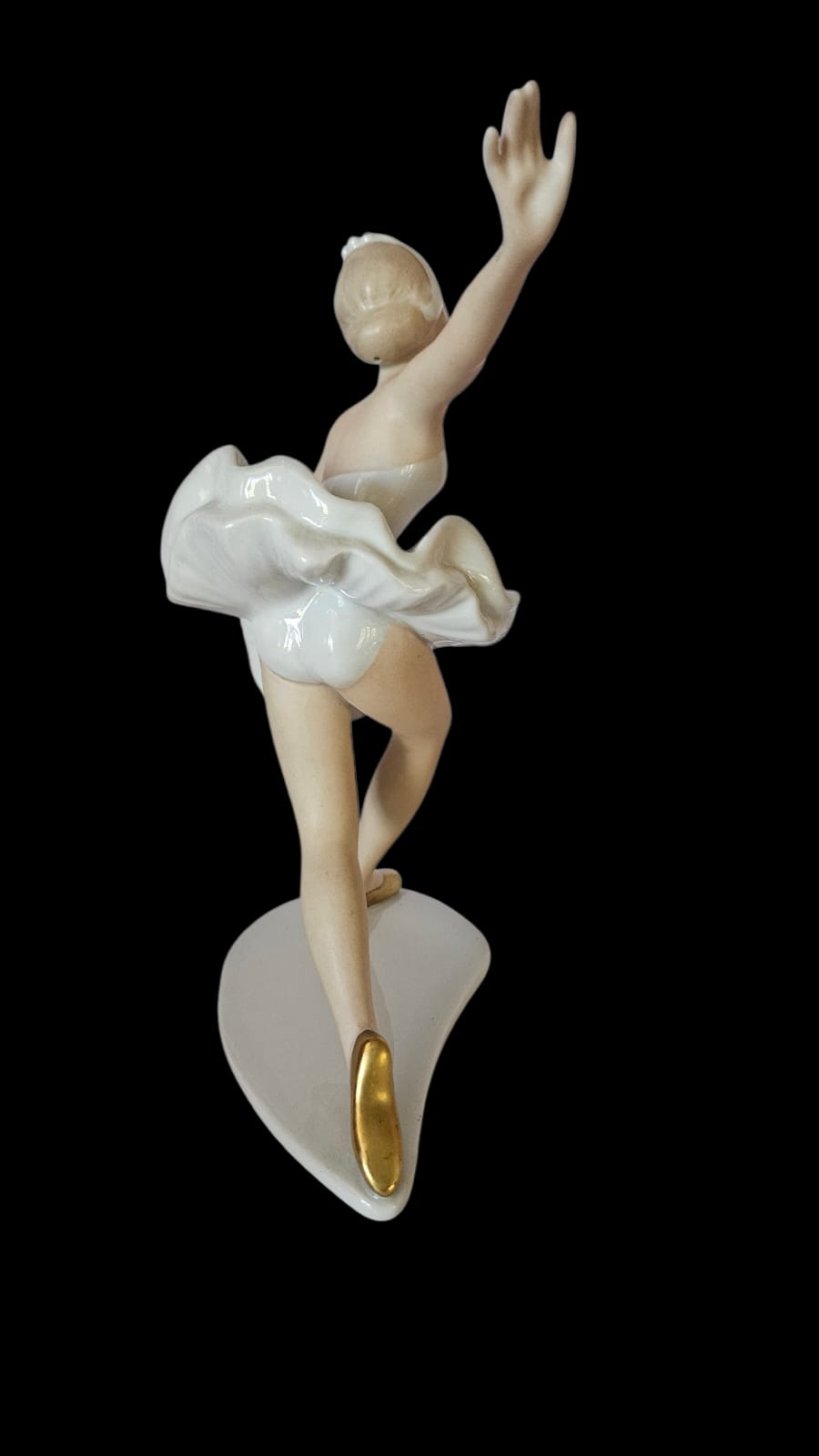 Vintage Rare Wallendorf Ballerina Figurine Porcelain GDR East Germany 1764