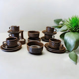 Wedgwood "Pennine" 19pc Coffee set & 4 dessert bowls c.1960s