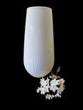Wedgwood "White Folia" Tall Vase 30cm
