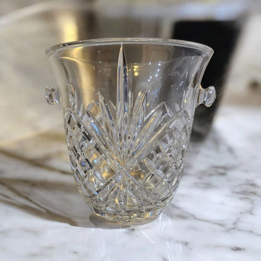 Godinger Crystal Dublin Champagne Bucket Blown Glass Shannon Collection